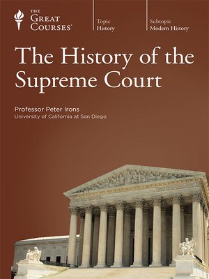 cover image of The History of the Supreme Court